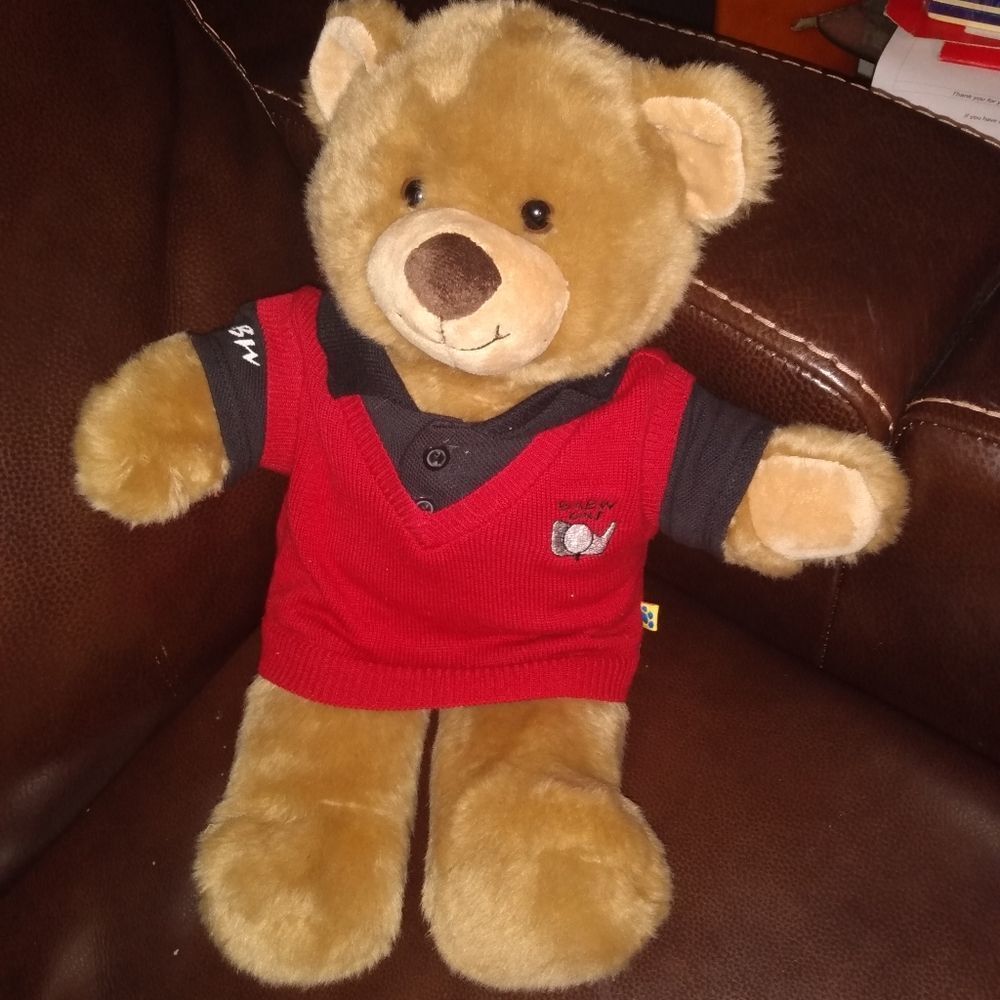 Build-a-Bear Workshop 14" Golf Teddy Bear